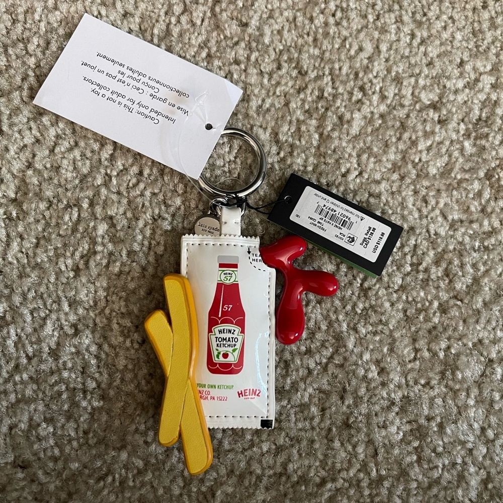 Heinz X Kate Spade New York Patent Key Fob
